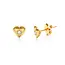 Amano Studio Heart with Crystal Studs