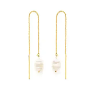 Amano Studio Pearl Threader Earrings