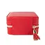 Brouk and Co. Leah Travel Jewelry Case- Red