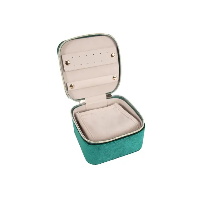Brouk and Co. Vera Jewelry Case - Emerald