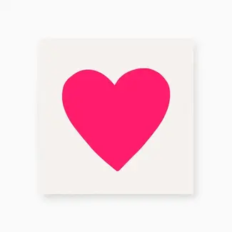 Frankie & Claude Pink Embossed Heart Matchbox