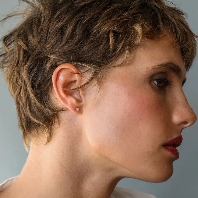 Amano Studio Tiny Dot Studs- Crystal