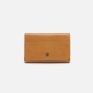Hobo Jill Trifold Wallet-Natural