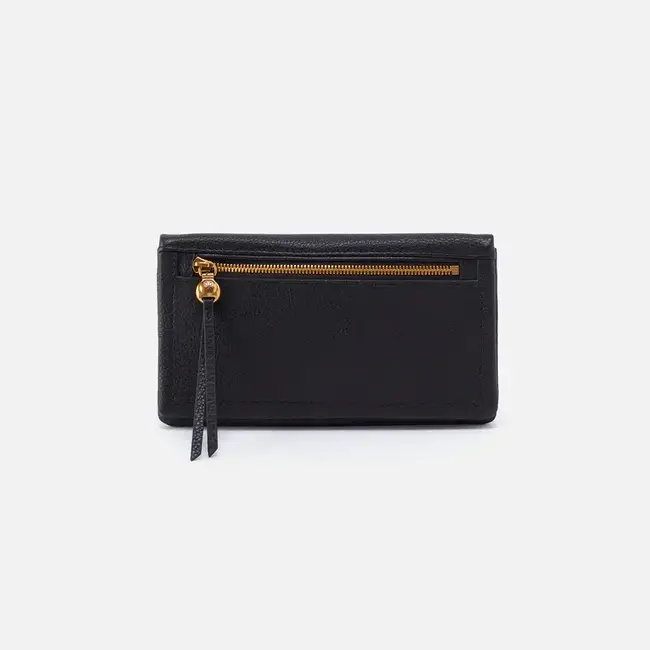 Hobo Lumen Continental Wallet- Black