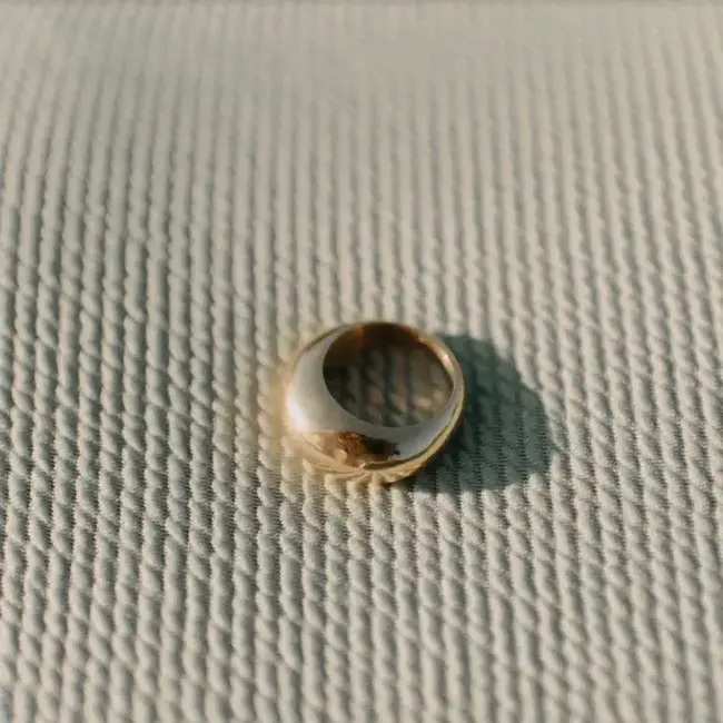 Oceanne Dome Nora Ring Sz-8