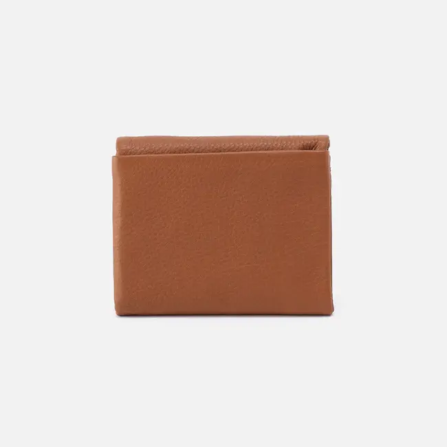 Hobo Fern Medium Trifold Wallet-Warm Honey
