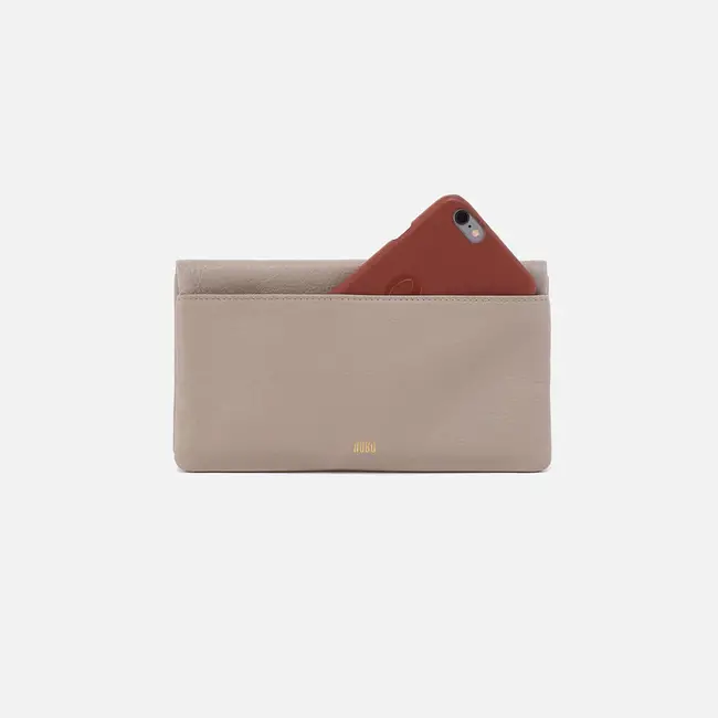 Hobo Lumen Continental Wallet-Taupe