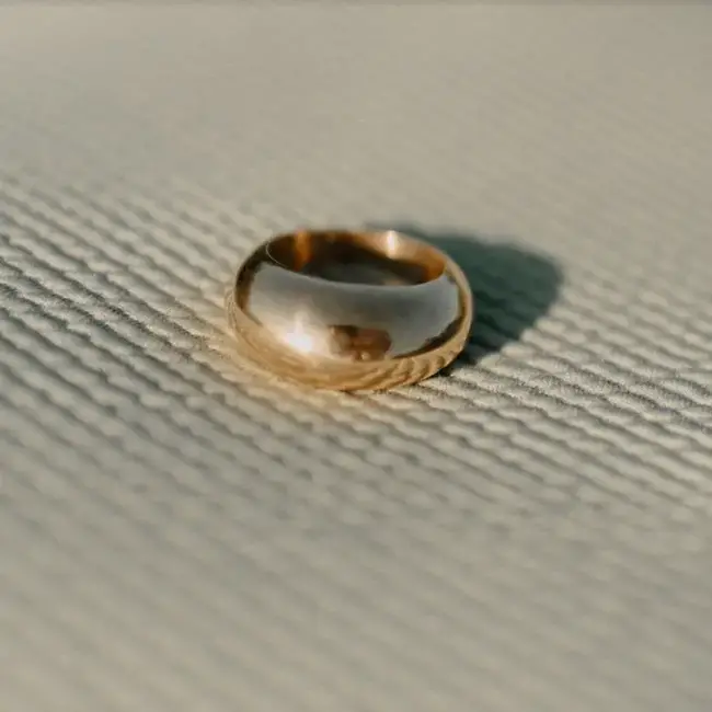 Oceanne Dome Nora Ring Sz-8