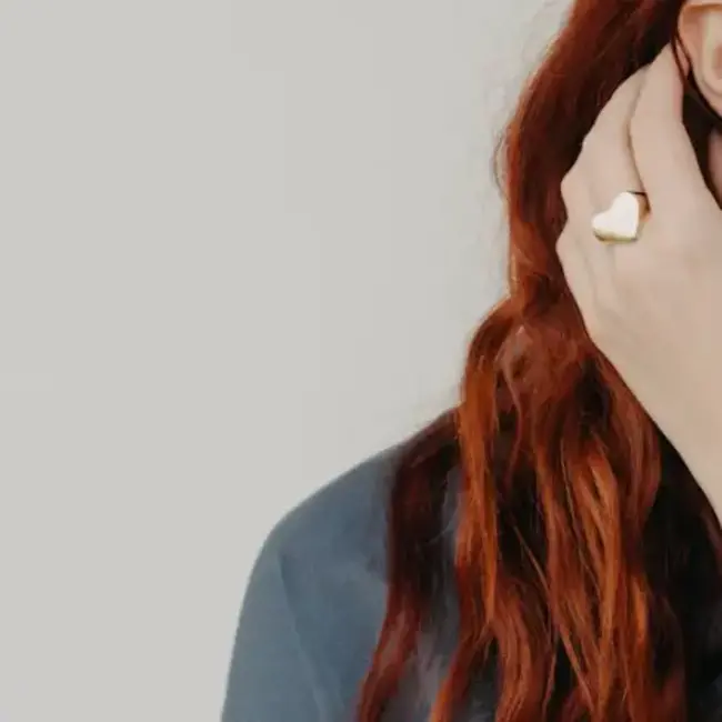 Oceanne Verona Signet Ring Sz 6