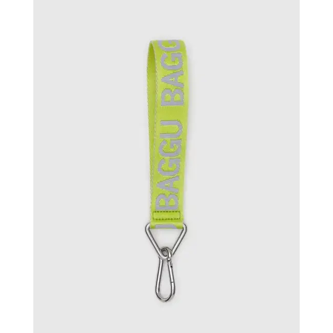 Baggu Logo Keychain-Citron