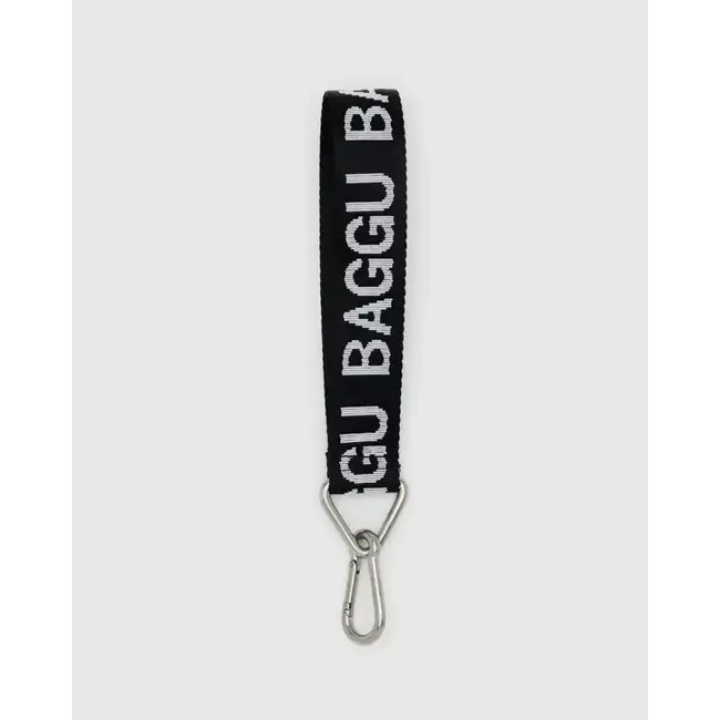 Baggu Logo Keychain - Black and White