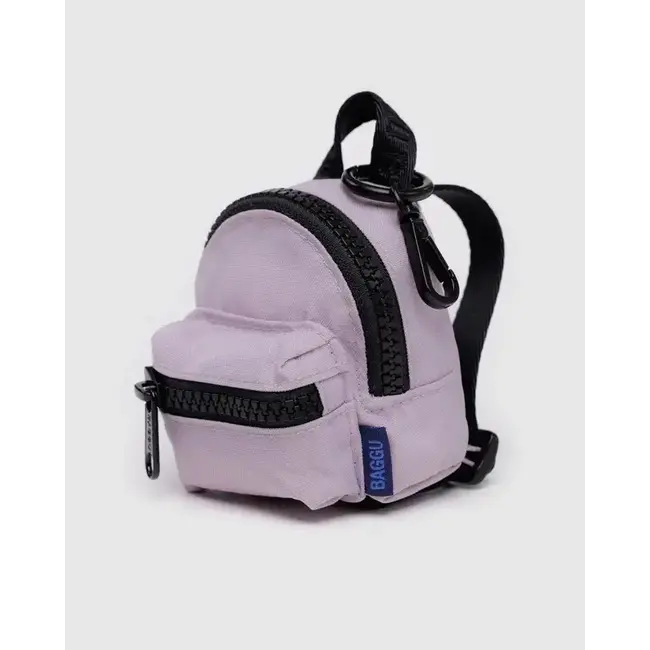 Baggu Backpack Charm- Dusty Pink