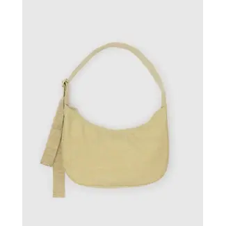 Baggu Medium Nylon Crescent Bag - Butter