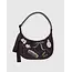 Baggu Medium Nylon Crescent Bag - Embroidered Get Ready With Me