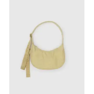Baggu Small Nylon Crescent Bag - Butter