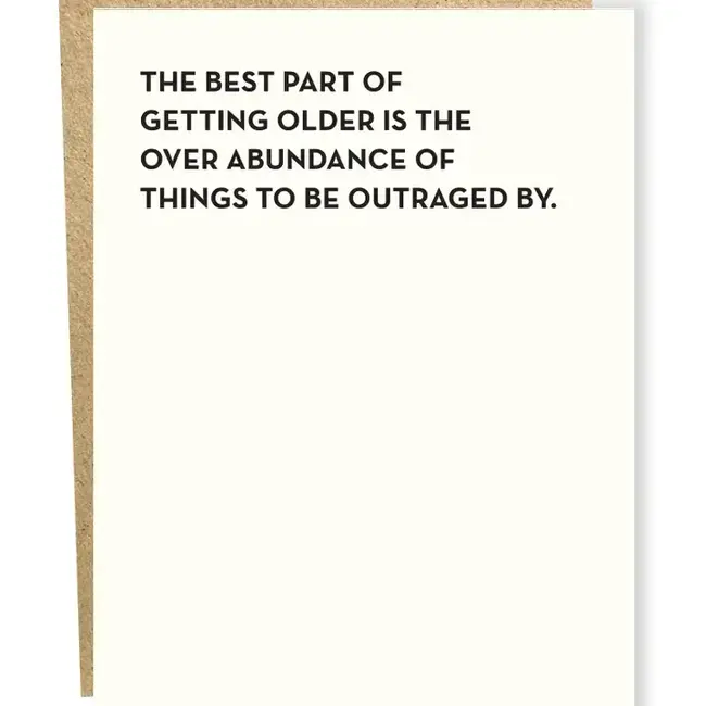 Sapling Press Outrage Card