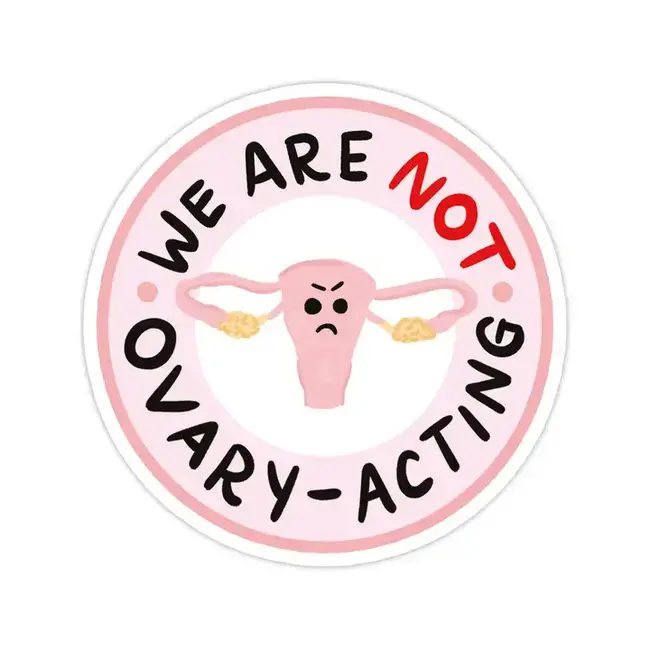 Bloomwolf Studio Ovary-acting Sticker