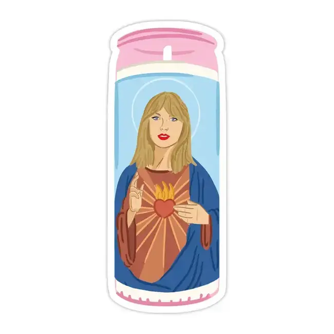 Bloomwolf Studio Taylor Candle Sticker