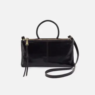 Hobo Sable Crossbody- Black