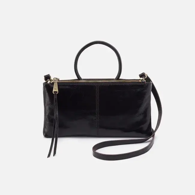 Hobo Sable Crossbody- Black