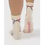 Baggu Crew Sock- Pink Bow
