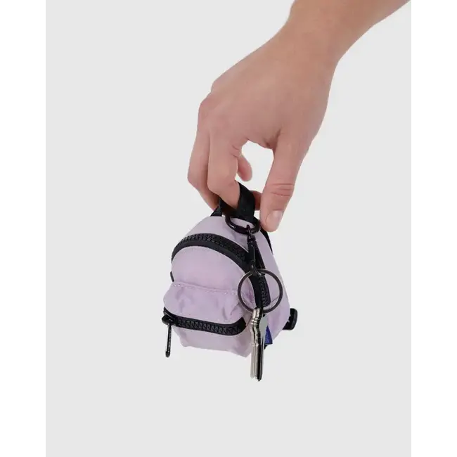 Baggu Backpack Charm- Dusty Pink