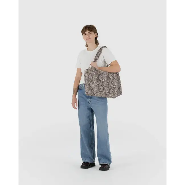 Baggu Small Cloud Carry-On - Snakeskin