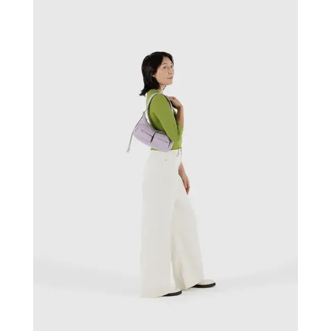 Baggu Cargo Shoulder Bag- Dusty Pink