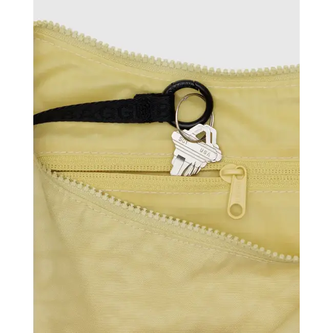 Baggu Medium Nylon Crescent Bag - Butter