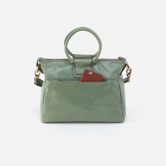 Hobo Sheila Medium Satchel- Jade