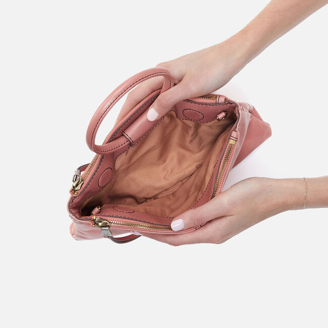 Hobo Sable Crossbody- Rose