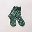 Tiepology Garden Flower Socks- Green