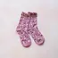 Tiepology Garden Flower Socks- Pink