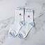Tiepology Mini Cherry Socks- Ivory