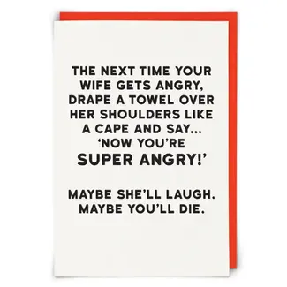 Redback Cards Super Angry
