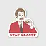 Pike Street Press Stay Classy Sticker
