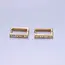 Baguette Crystal Rectangle Hoop