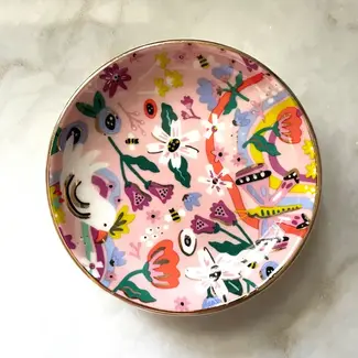 Idlewild Co. Butterfly Garden Trinket Dish