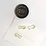 Idlewild Co. Cat Gold Plated Paper Clips- Jar of 25