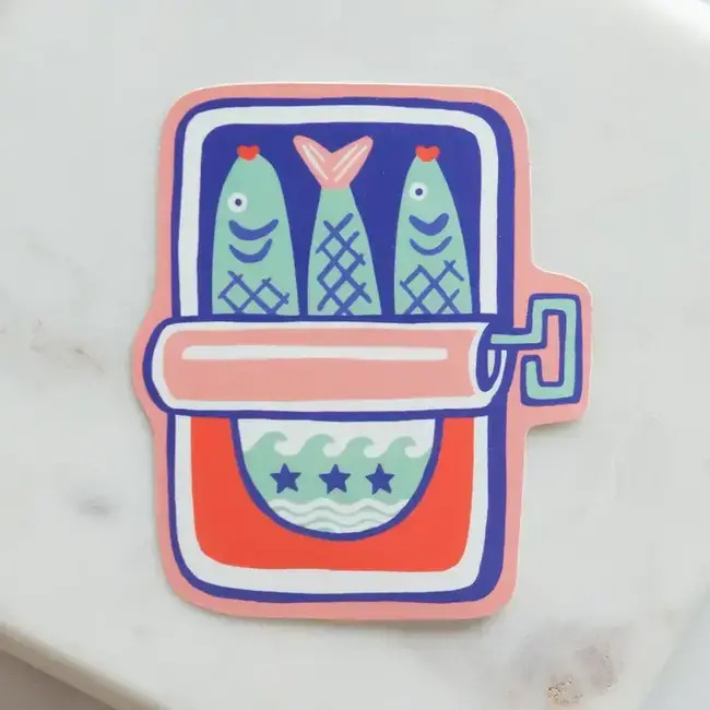 Idlewild Co. Tinned Fish Die Cut Sticker
