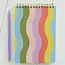 Idlewild Co. Wavy Rainbow Spiral Jotter