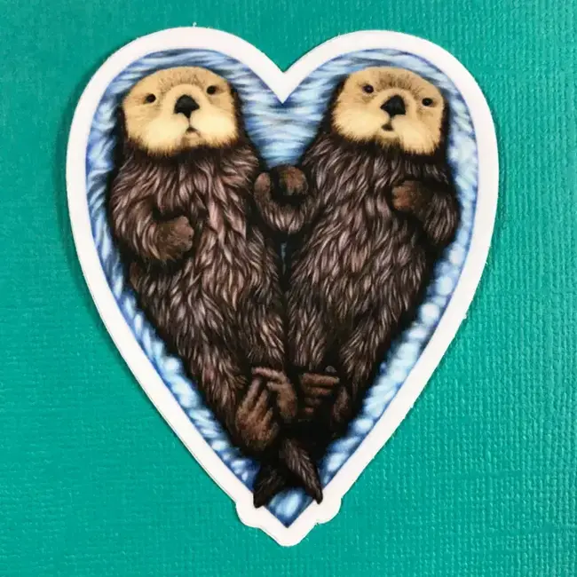 Abundance Illustration Otter Heart