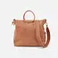 Hobo Sheila Large Satchel- Saddle Tooled Emboss