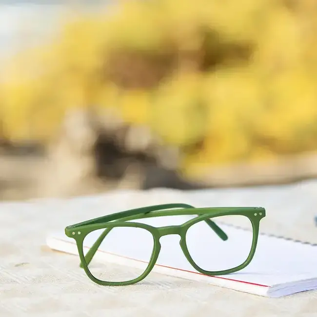 Blue Planet Eyewear Fiesta - Soft Olive Green +1.00