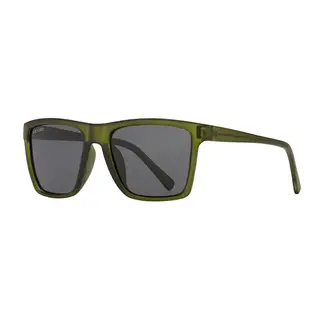 Blue Planet Eyewear Atlas - Matte Green / Smoke Polarized Lens