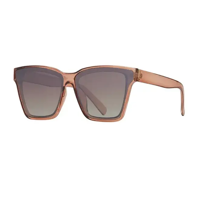 Blue Planet Eyewear Palma - Crystal Mocha / Gradient Brown Light Mirror