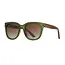 Blue Planet Eyewear Nara - Crystal Green / Walnut Wood / Gradient Brow