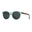Blue Planet Eyewear Lake - Milky Aqua / Honey Tortoise Temples / Smoke