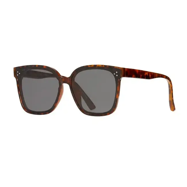 Blue Planet Eyewear Jules - Walnut Tortoise / Smoke Polarized Lens