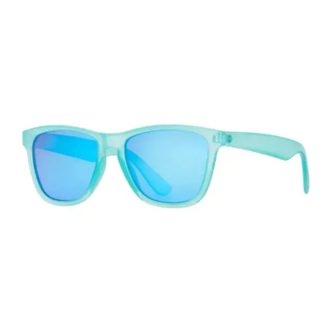 Blue Planet Eyewear Puerto - Frost Turq/ Ice Blue Mirror Polarized Lens